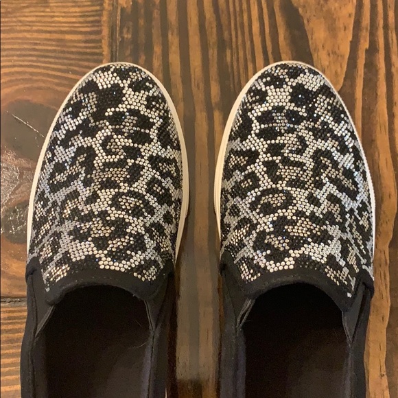 cheetah slip ons